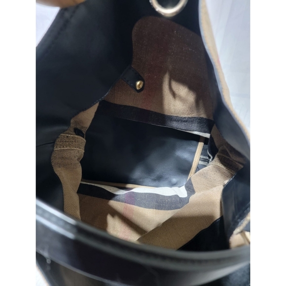 Authentic BURBERRY Ashby Hobo SaddleCanvas Mega Check - Picture 12 of 12